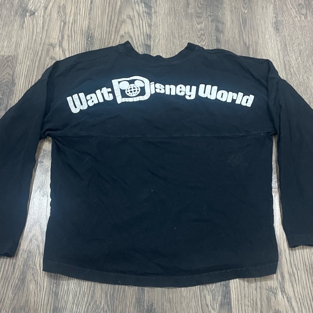 Disney Black and White Sweatshirt with Walt Disney World Logo